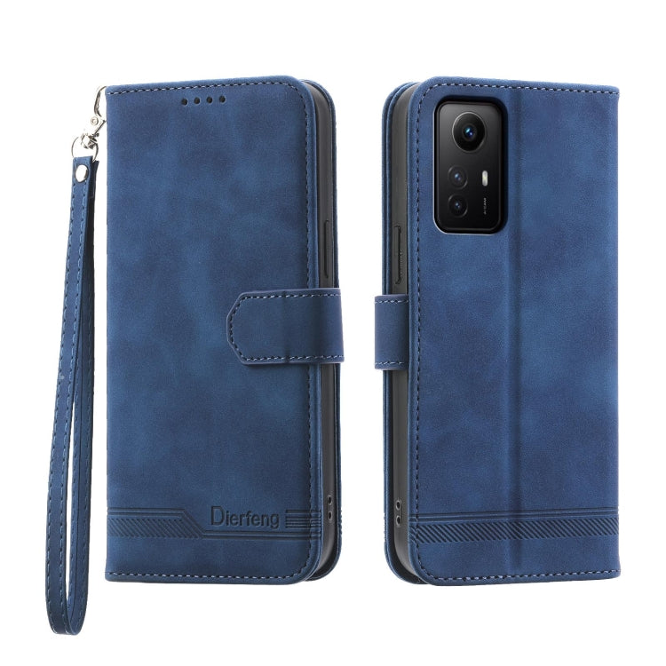 Dierfeng Dream Line TPU + PU Leather Phone Case