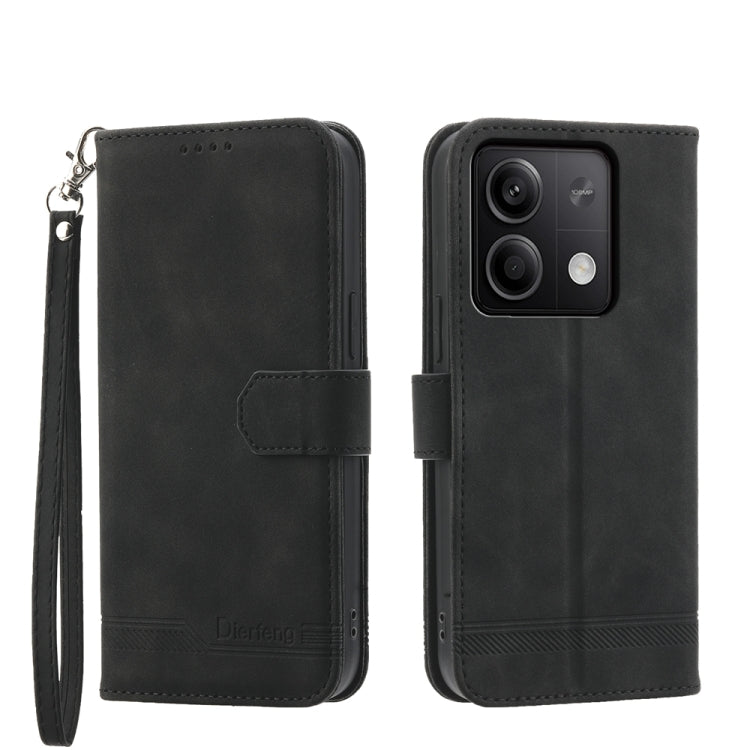 Dierfeng Dream Line TPU + PU Leather Phone Case
