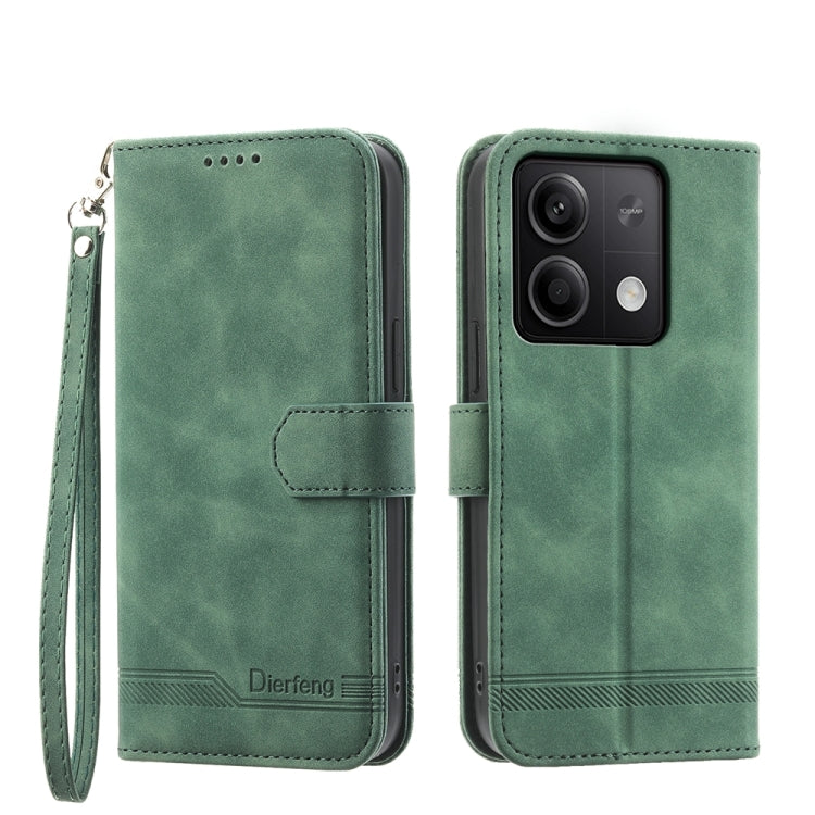 Dierfeng Dream Line TPU + PU Leather Phone Case