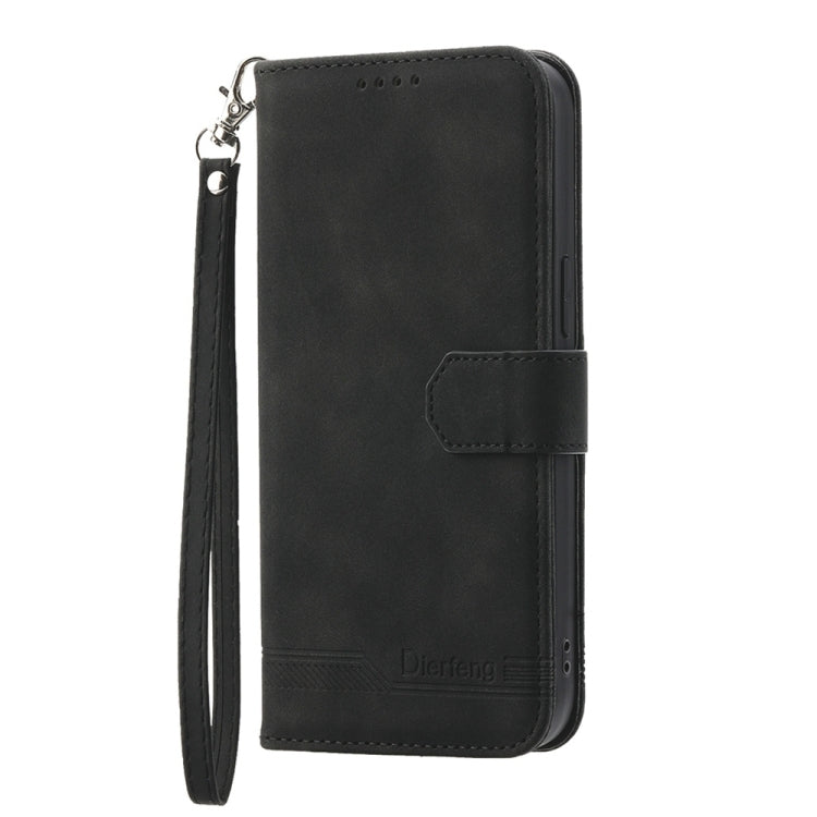 Dierfeng Dream Line TPU + PU Leather Phone Case