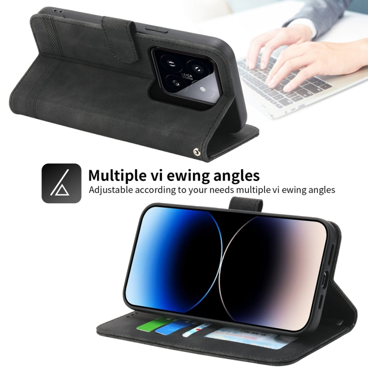 Dierfeng Dream Line TPU + PU Leather Phone Case