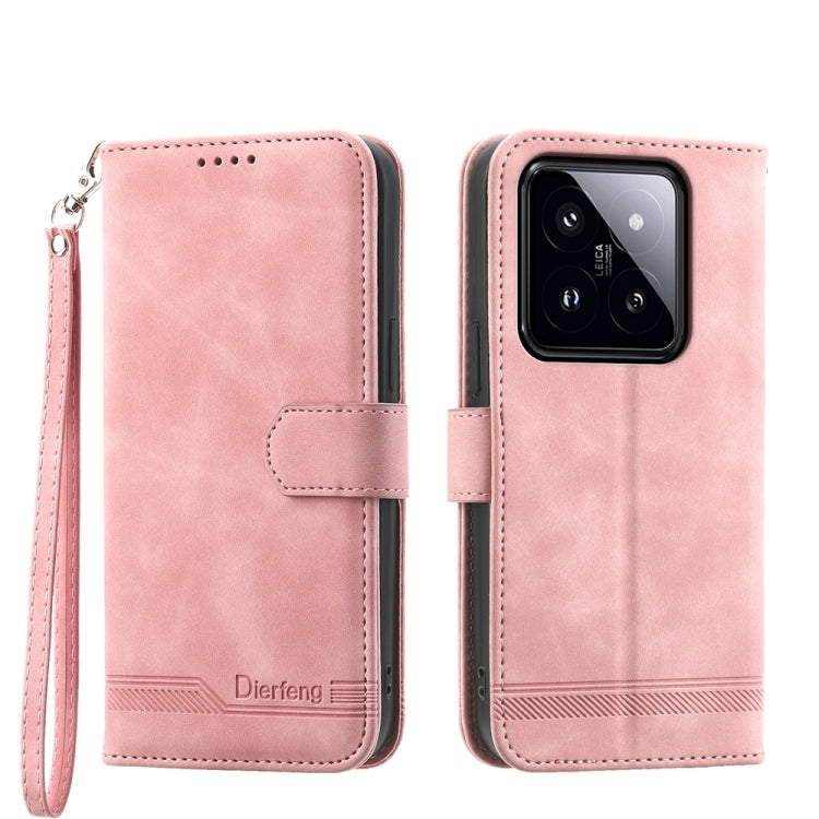 Dierfeng Dream Line TPU + PU Leather Phone Case