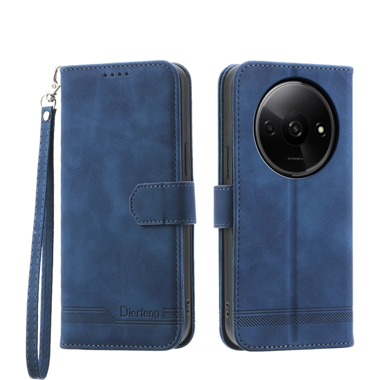Dierfeng Dream Line TPU + PU Leather Phone Case