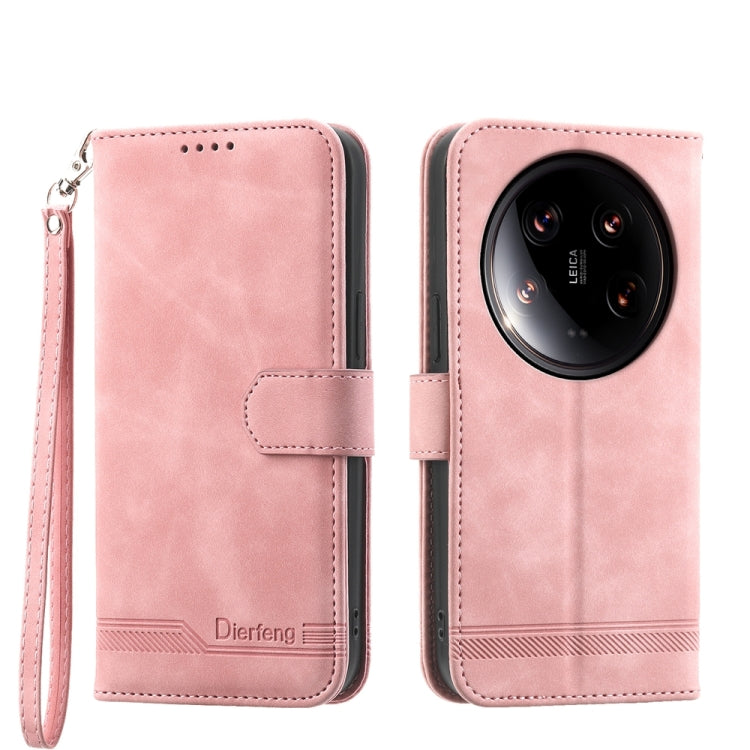 Dierfeng Dream Line TPU + PU Leather Phone Case