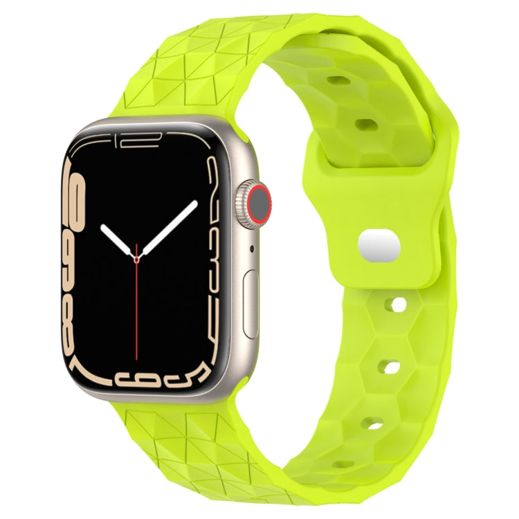 Football Texture Silicone Watch Band, For Apple Watch SE 2023 44mm, For Apple Watch SE 2023 40mm