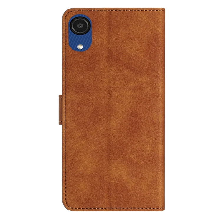 Seven Butterflies Embossed Leather Phone Case, For Samsung Galaxy A04 Core, For Samsung Galaxy S24+ 5G, For Samsung Galaxy A04s, For Samsung Galaxy S23 FE 5G