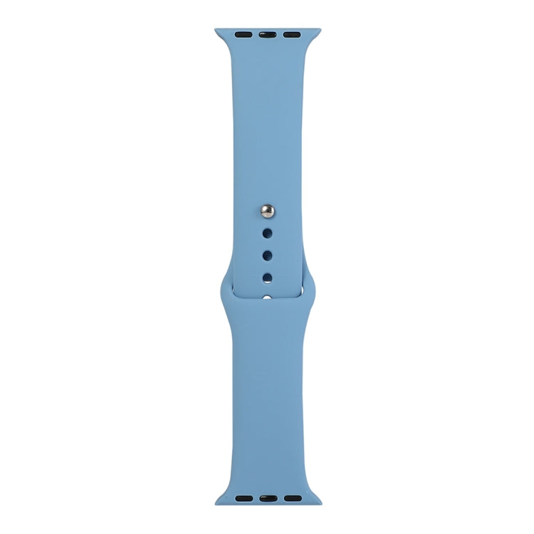 Silicone Watch Replacement Strap, Long Section (Men), For Apple Watch Ultra 49mm / Series 8&7 45mm / SE 2&6&SE&5&4 44mm / 3&2&1 42mm