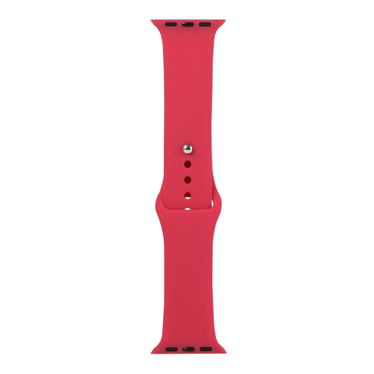 Silicone Watch Replacement Strap, Long Section (Men), For Apple Watch Ultra 49mm / Series 8&7 45mm / SE 2&6&SE&5&4 44mm / 3&2&1 42mm