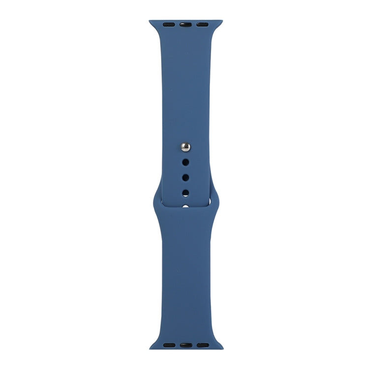 Silicone Watch Replacement Strap, Long Section (Men), For Apple Watch Ultra 49mm / Series 8&7 45mm / SE 2&6&SE&5&4 44mm / 3&2&1 42mm