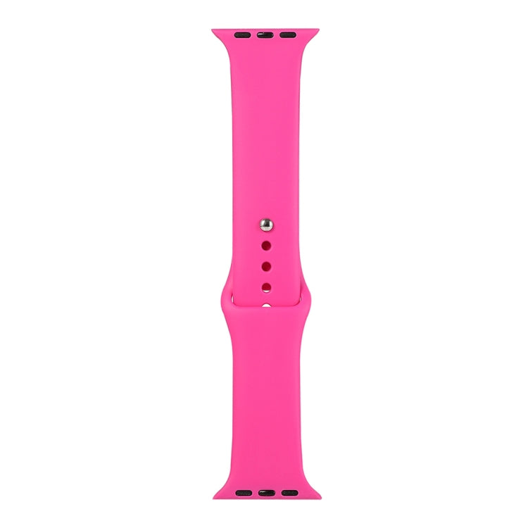 Silicone Watch Replacement Strap, Long Section (Men), For Apple Watch Ultra 49mm / Series 8&7 45mm / SE 2&6&SE&5&4 44mm / 3&2&1 42mm