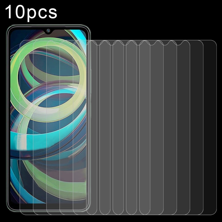 10pcs 0.26mm 9H 2.5D Tempered Glass Film