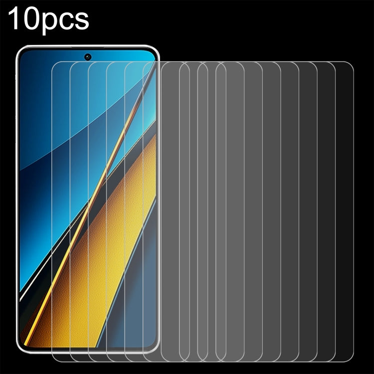 10pcs 0.26mm 9H 2.5D Tempered Glass Film, For Xiaomi Redmi A3 / Poco C61, For Xiaomi Poco X6 Neo, For Xiaomi Redmi 13R / Poco M6, For Xiaomi Poco X6 5G, For Xiaomi Poco C65, For Xiaomi 14, For Xiaomi Poco M6 Pro 5G, For Xiaomi 13T, For Xiaomi Redmi 12 ...