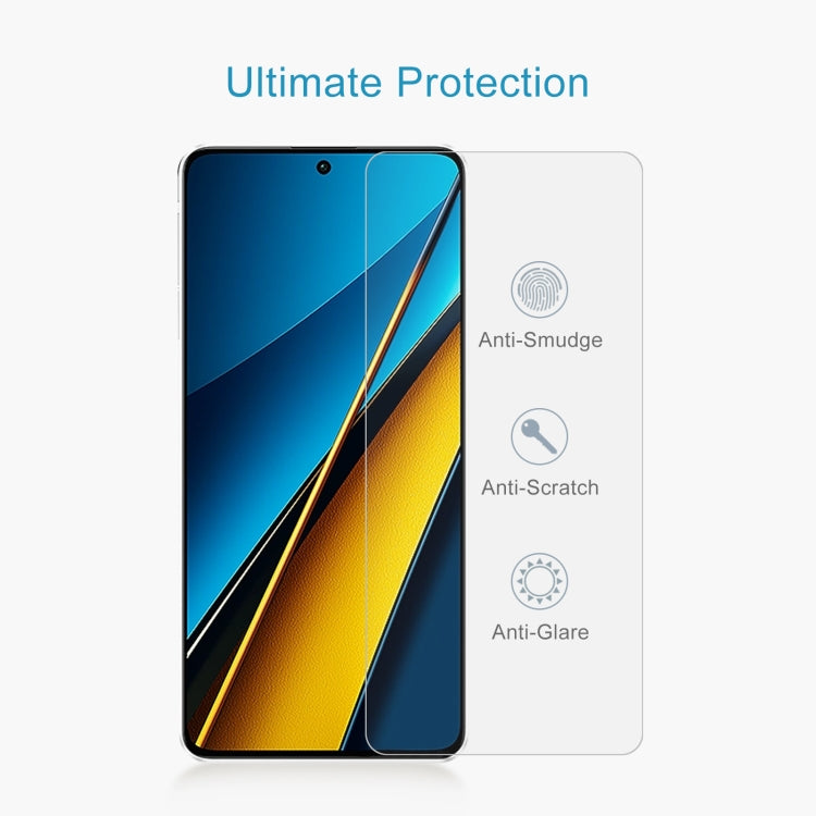 10pcs 0.26mm 9H 2.5D Tempered Glass Film, For Xiaomi Poco X6 Neo, For Xiaomi Redmi 13R / Poco M6, For Xiaomi Poco X6 5G, For Xiaomi Poco C65, For Xiaomi 14, For Xiaomi Poco M6 Pro 5G, For Xiaomi 13T, For Xiaomi Redmi 12, For Xiaomi Redmi Note 12T Pro