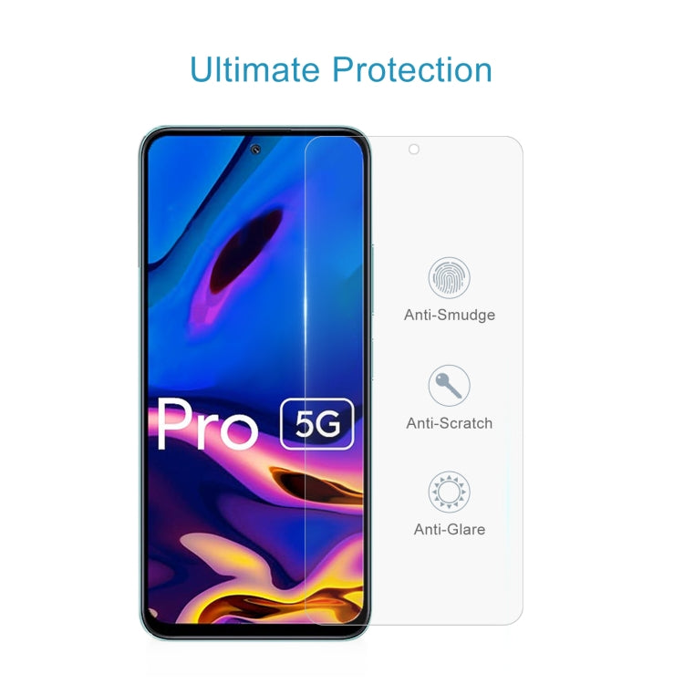 10pcs 0.26mm 9H 2.5D Tempered Glass Film