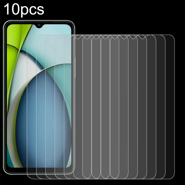 10pcs 0.26mm 9H 2.5D Tempered Glass Film, For Xiaomi Poco C75 5G, For Xiaomi Redmi K80 / K80 Pro, For Xiaomi Redmi Note 14 4G, For Xiaomi Redmi A4 5G, For Xiaomi Redmi 14R / A3 Pro, For Xiaomi Redmi Note 14 5G, For Xiaomi Redmi 13 5G / 4G / Note 13R   ...