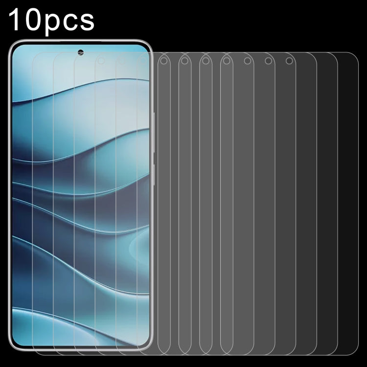 10pcs 0.26mm 9H 2.5D Tempered Glass Film
