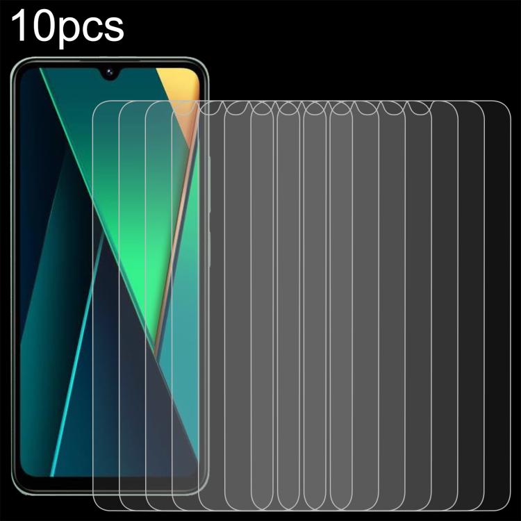 10pcs 0.26mm 9H 2.5D Tempered Glass Film, For Xiaomi Poco C75 5G, For Xiaomi Redmi K80 / K80 Pro, For Xiaomi Redmi Note 14 4G, For Xiaomi Redmi A4 5G, For Xiaomi Redmi 14R / A3 Pro, For Xiaomi Redmi Note 14 5G, For Xiaomi Redmi 13 5G / 4G / Note 13R   ...