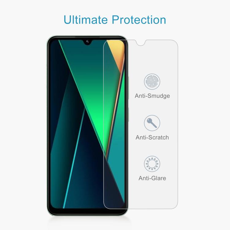 10pcs 0.26mm 9H 2.5D Tempered Glass Film, For Xiaomi Poco C75 5G, For Xiaomi Redmi K80 / K80 Pro, For Xiaomi Redmi Note 14 4G, For Xiaomi Redmi A4 5G, For Xiaomi Redmi 14R / A3 Pro, For Xiaomi Redmi Note 14 5G, For Xiaomi Redmi 13 5G / 4G / Note 13R   ...