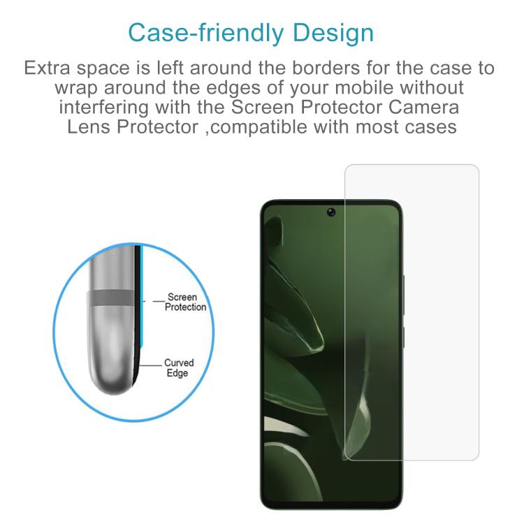 10pcs 0.26mm 9H 2.5D Tempered Glass Film