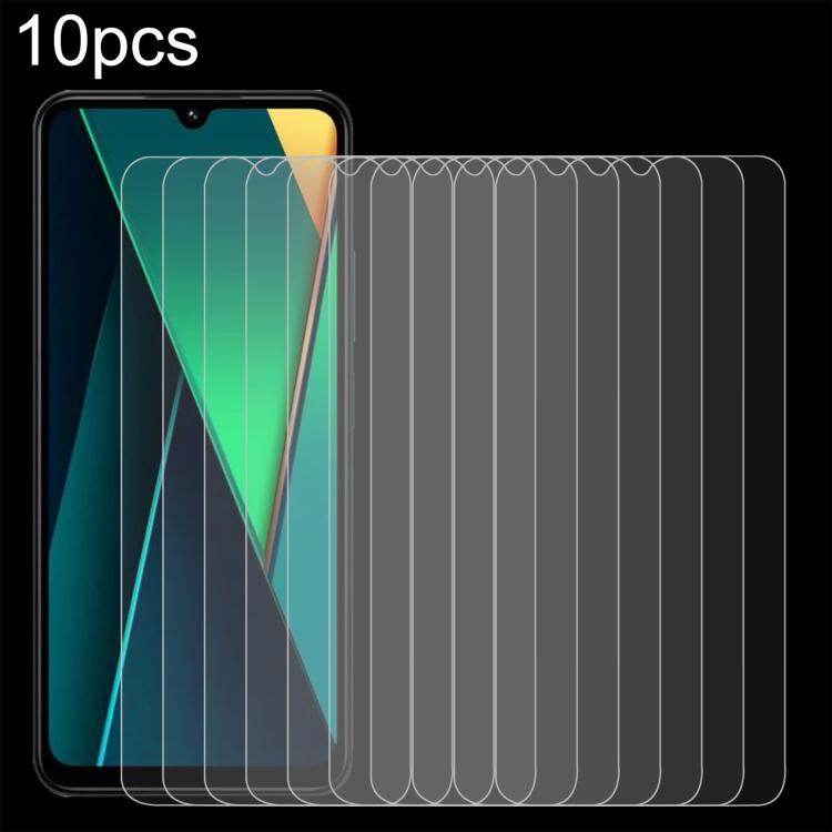 10pcs 0.26mm 9H 2.5D Tempered Glass Film
