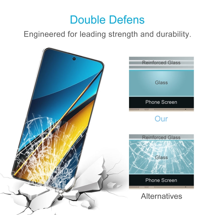 50pcs 0.26mm 9H 2.5D Tempered Glass Film