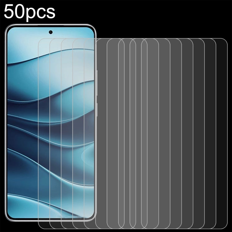 50pcs 0.26mm 9H 2.5D Tempered Glass Film, For Xiaomi Poco C75 5G, For Xiaomi Redmi K80 / K80 Pro, For Xiaomi Redmi Note 14 4G, For Xiaomi Redmi A4 5G, For Xiaomi Redmi 14R / A3 Pro, For Xiaomi Redmi Note 14 5G, For Xiaomi Redmi 13 5G / 4G / Note 13R   ...