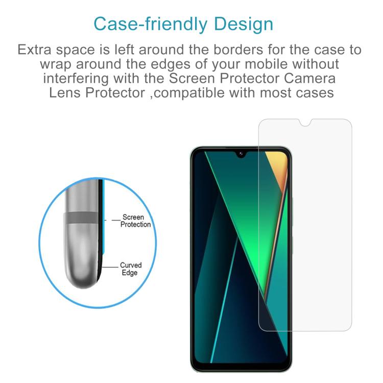 50pcs 0.26mm 9H 2.5D Tempered Glass Film, For Xiaomi Poco C75 5G, For Xiaomi Redmi K80 / K80 Pro, For Xiaomi Redmi Note 14 4G, For Xiaomi Redmi A4 5G, For Xiaomi Redmi 14R / A3 Pro, For Xiaomi Redmi Note 14 5G, For Xiaomi Redmi 13 5G / 4G / Note 13R   ...