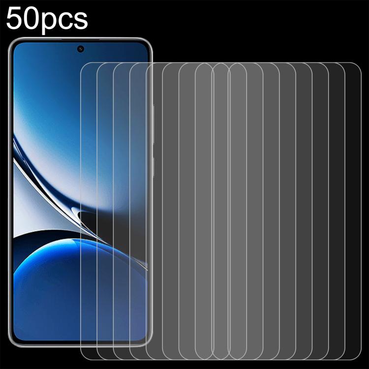 50pcs 0.26mm 9H 2.5D Tempered Glass Film
