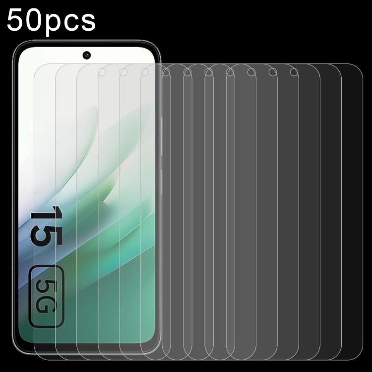 50pcs 0.26mm 9H 2.5D Tempered Glass Film, For Redmi 15 4G SEA 169.5mm, For Redmi 15 5G EU 171mm, For Redmi 15C 5G Global 171mm, For Xiaomi Poco M7 4G 171mm, For Xiaomi Poco M7 Plus 5G, For Xiaomi 15T Pro 5G, For Xiaomi 15T 5G, For Redmi 15 4G 171.2mm  ...