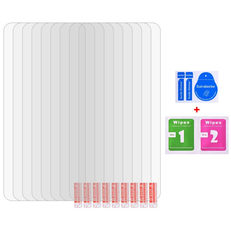 Lot de 50 films en verre trempé 9H 2.5D (0,26 mm) pour Xiaomi Redmi 12 et Xiaomi Redmi Note 12T Pro