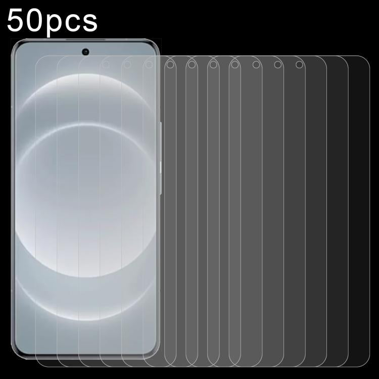 50pcs 0.26mm 9H 2.5D Tempered Glass Film