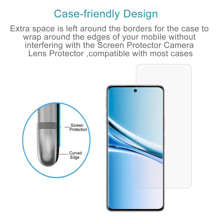 50pcs 0.26mm 9H 2.5D Tempered Glass Film