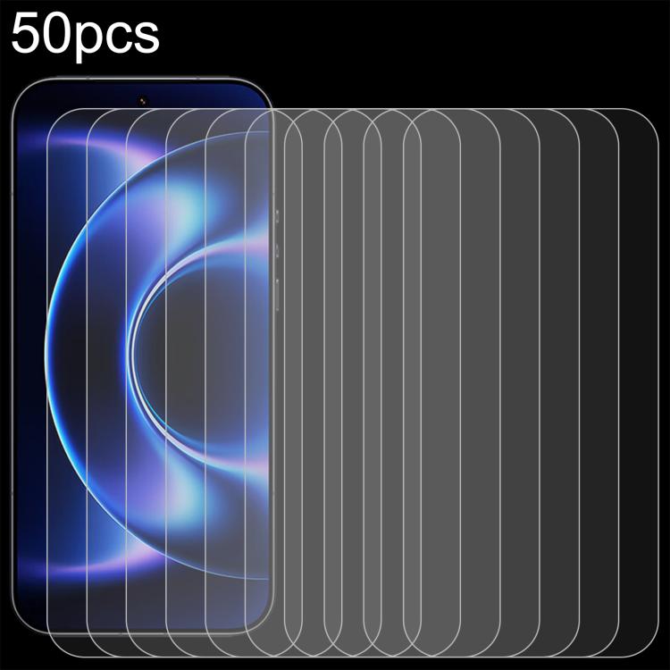 50pcs 0.26mm 9H 2.5D Tempered Glass Film, For Xiaomi Poco C81x 4G, For Xiaomi Poco M8s 5G, For Xiaomi Poco C81 Pro 4G, For Redmi A7 Pro 171mm / Poco C85x 5G, For Redmi R70 5G / R70m 5G, For Xiaomi Poco C85x 5G, For Redmi Note 15 Special 5G             ...