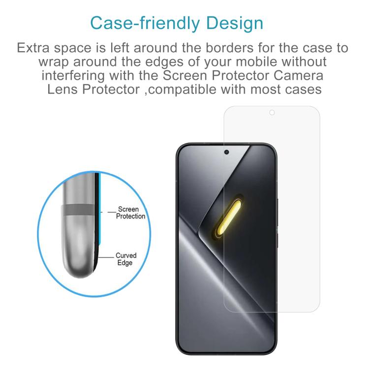 50pcs 0.26mm 9H 2.5D Tempered Glass Film, For Xiaomi Poco X8 Pro Max 5G, For Xiaomi Poco X8 Pro 5G, For Redmi Turbo 5 Max 5G, For Redmi Turbo 5 5G, For Xiaomi 17 Ultra, For Redmi Note 15 4G Global 164mm, For Redmi Note 15 Pro 4G Global 163.2mm         ...