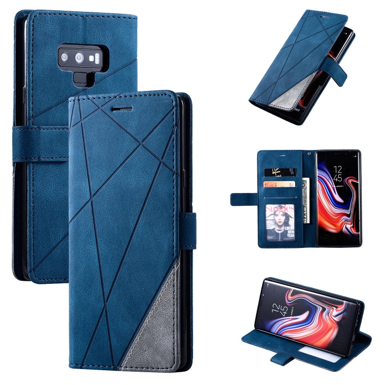 Skin Feel Splicing Horizontal Flip Leather Case with Holder & Card Slots & Wallet & Photo Frame, For Samsung Galaxy Note9, For Samsung Galaxy Note 10, For Samsung Galaxy Note 10 Pro, For Samsung Galaxy S8 Plus