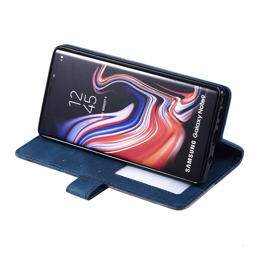 Skin feel splicing leather protective case Galaxy Note 10 Pro with holder stand