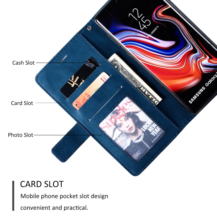 Skin Feel Splicing Horizontal Flip Leather Case with Holder & Card Slots & Wallet & Photo Frame, For Samsung Galaxy Note9, For Samsung Galaxy Note 10, For Samsung Galaxy Note 10 Pro, For Samsung Galaxy S8 Plus