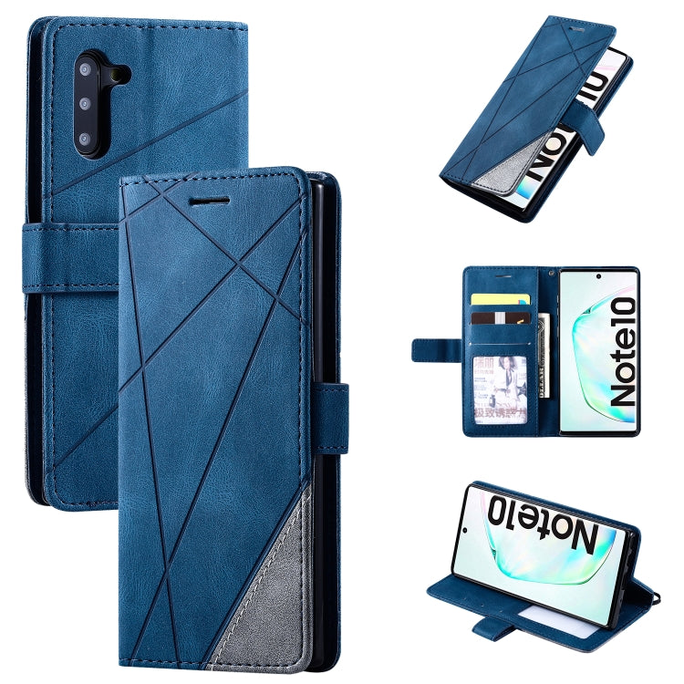 Skin Feel Splicing Horizontal Flip Leather Case with Holder & Card Slots & Wallet & Photo Frame, For Samsung Galaxy Note9, For Samsung Galaxy Note 10, For Samsung Galaxy Note 10 Pro, For Samsung Galaxy S8 Plus