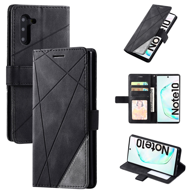 Skin Feel Splicing Horizontal Flip Leather Case with Holder & Card Slots & Wallet & Photo Frame, For Samsung Galaxy Note9, For Samsung Galaxy Note 10, For Samsung Galaxy Note 10 Pro, For Samsung Galaxy S8 Plus