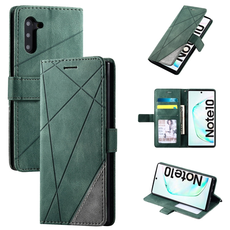 Skin Feel Splicing Horizontal Flip Leather Case with Holder & Card Slots & Wallet & Photo Frame, For Samsung Galaxy Note9, For Samsung Galaxy Note 10, For Samsung Galaxy Note 10 Pro, For Samsung Galaxy S8 Plus