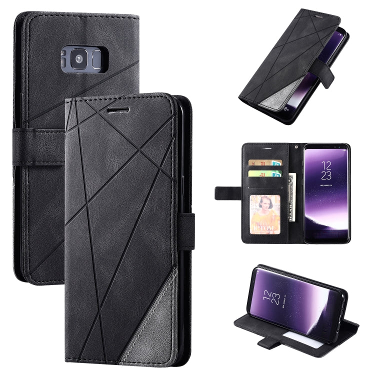 Skin Feel Splicing Horizontal Flip Leather Case with Holder & Card Slots & Wallet & Photo Frame, For Samsung Galaxy Note9, For Samsung Galaxy Note 10, For Samsung Galaxy Note 10 Pro, For Samsung Galaxy S8 Plus