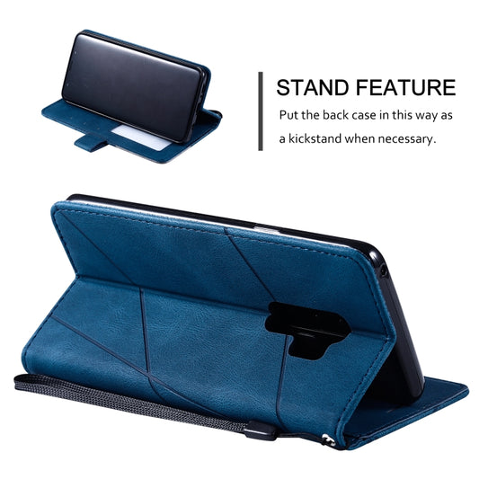 Interior wallet card slot layout for Samsung Galaxy S9 Plus S10 Plus protective leather case