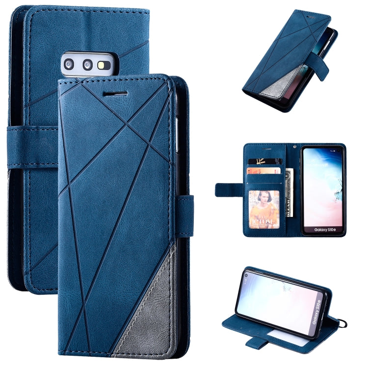 Skin Feel Splicing Horizontal Flip Leather Case with Holder & Card Slots & Wallet & Photo Frame, For Samsung Galaxy S10e, For Samsung Galaxy S20, For Samsung Galaxy S20 Plus, For Samsung Galaxy S20 Ultra