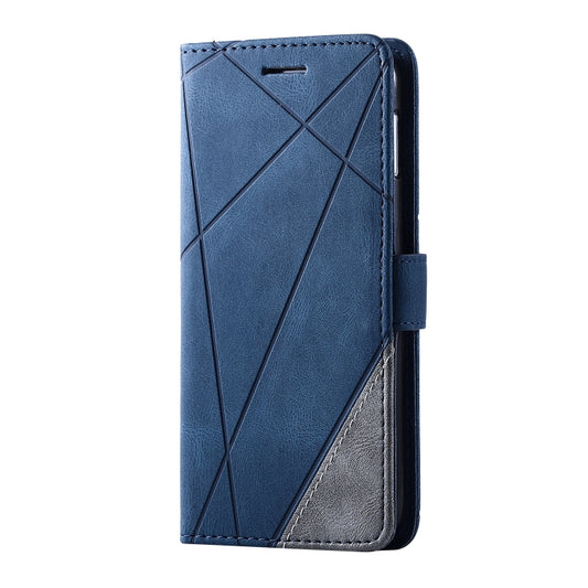 Samsung S20 protective case featuring spliced leather texture and magnetic closure