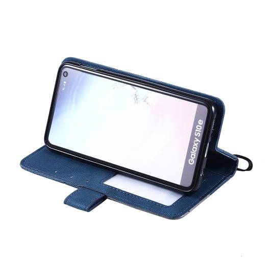 Leather wallet case for Samsung S20 Ultra with stand holder function displayed