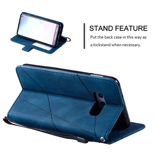 Galaxy S20 case open position revealing three card slots and cash pocket