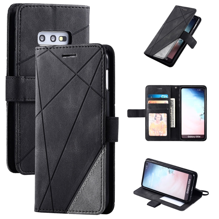 Skin Feel Splicing Horizontal Flip Leather Case with Holder & Card Slots & Wallet & Photo Frame, For Samsung Galaxy S10e, For Samsung Galaxy S20, For Samsung Galaxy S20 Plus, For Samsung Galaxy S20 Ultra