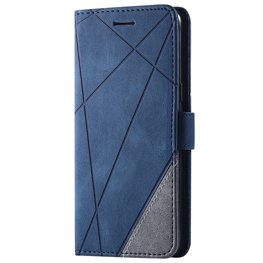 Horizontal flip design with built-in photo frame for Galaxy J6 protective cover