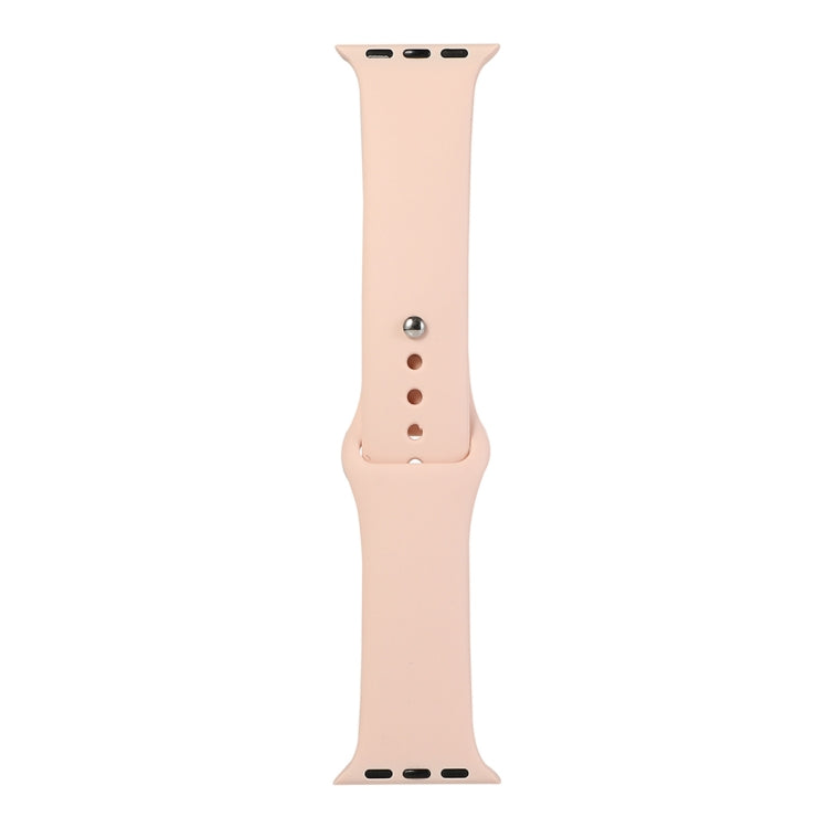 Silicone Watch Replacement Strap, Short Section (Female), For Apple Watch Ultra 49mm / Series 8&7 45mm / SE 2&6&SE&5&4 44mm / 3&2&1 42mm