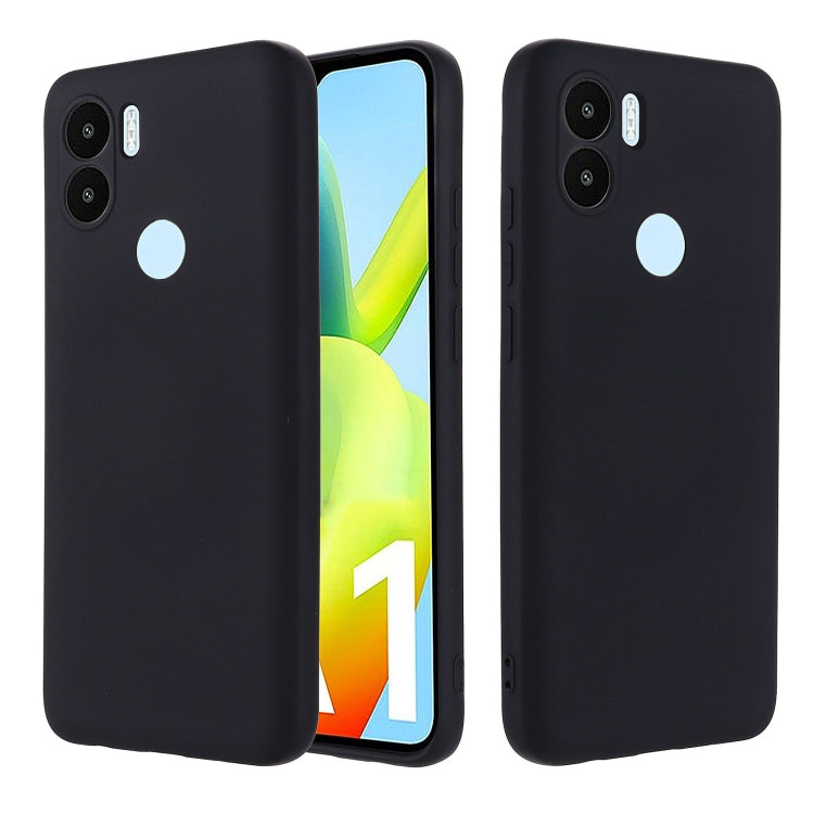 Coque antichoc en silicone liquide couleur pure pour Xiaomi Poco C51